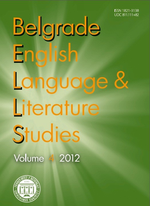 					View Vol. 4 No. 1 (2012): BELLS - volume 4
				